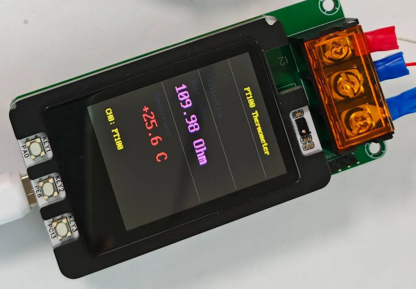 STM32-三线制铂电阻测温项目